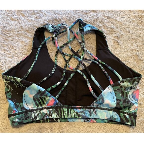 CVG "Skull Full" Butterfly Back Sports Bra (M) - Picture 2 of 6